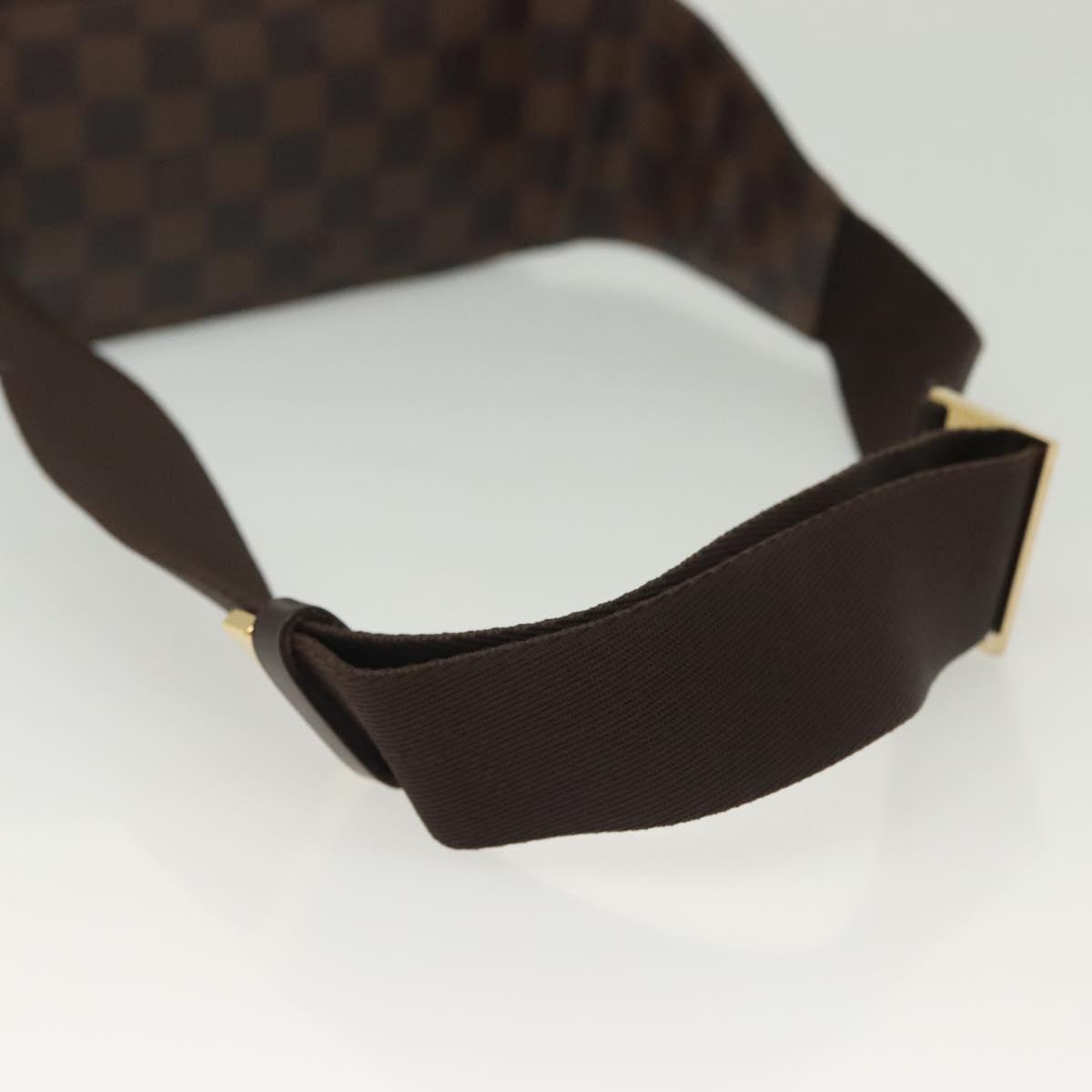 LOUIS VUITTON Damier Ebene Geronimos Shoulder Bag N51994 LV Auth 138733