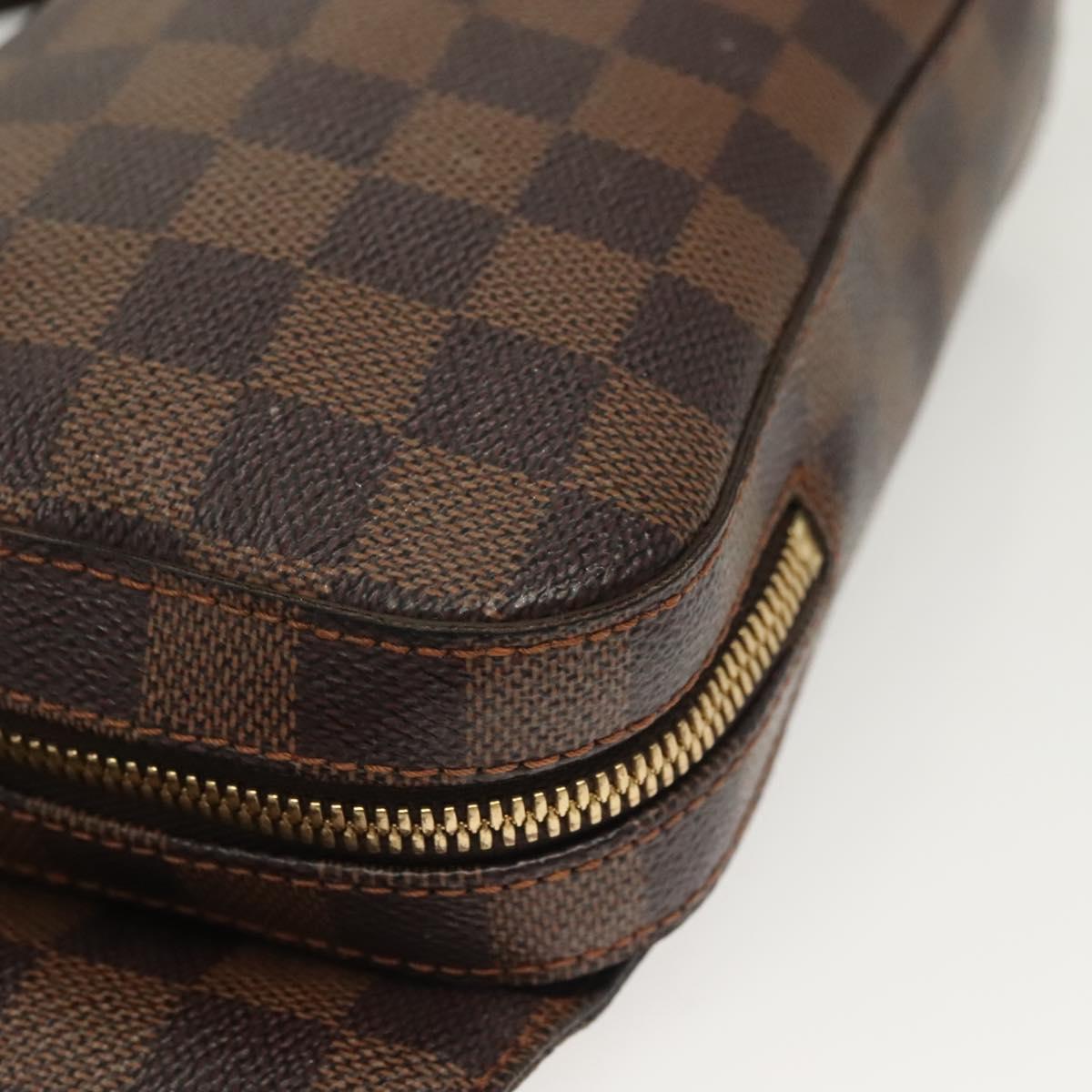 LOUIS VUITTON Damier Ebene Geronimos Shoulder Bag N51994 LV Auth 138733