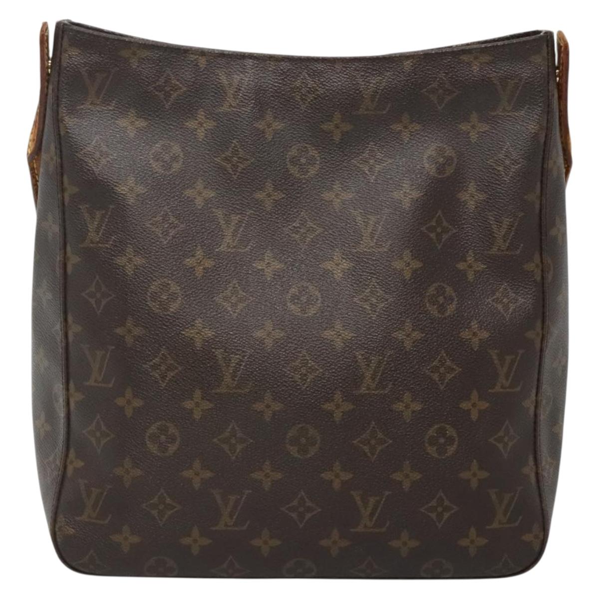 LOUIS VUITTON Monogram Looping GM Shoulder Bag M51145 LV Auth 138769
