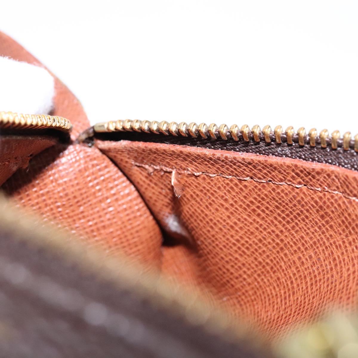 LOUIS VUITTON Monogram Papillon Pouch LV Auth 138782