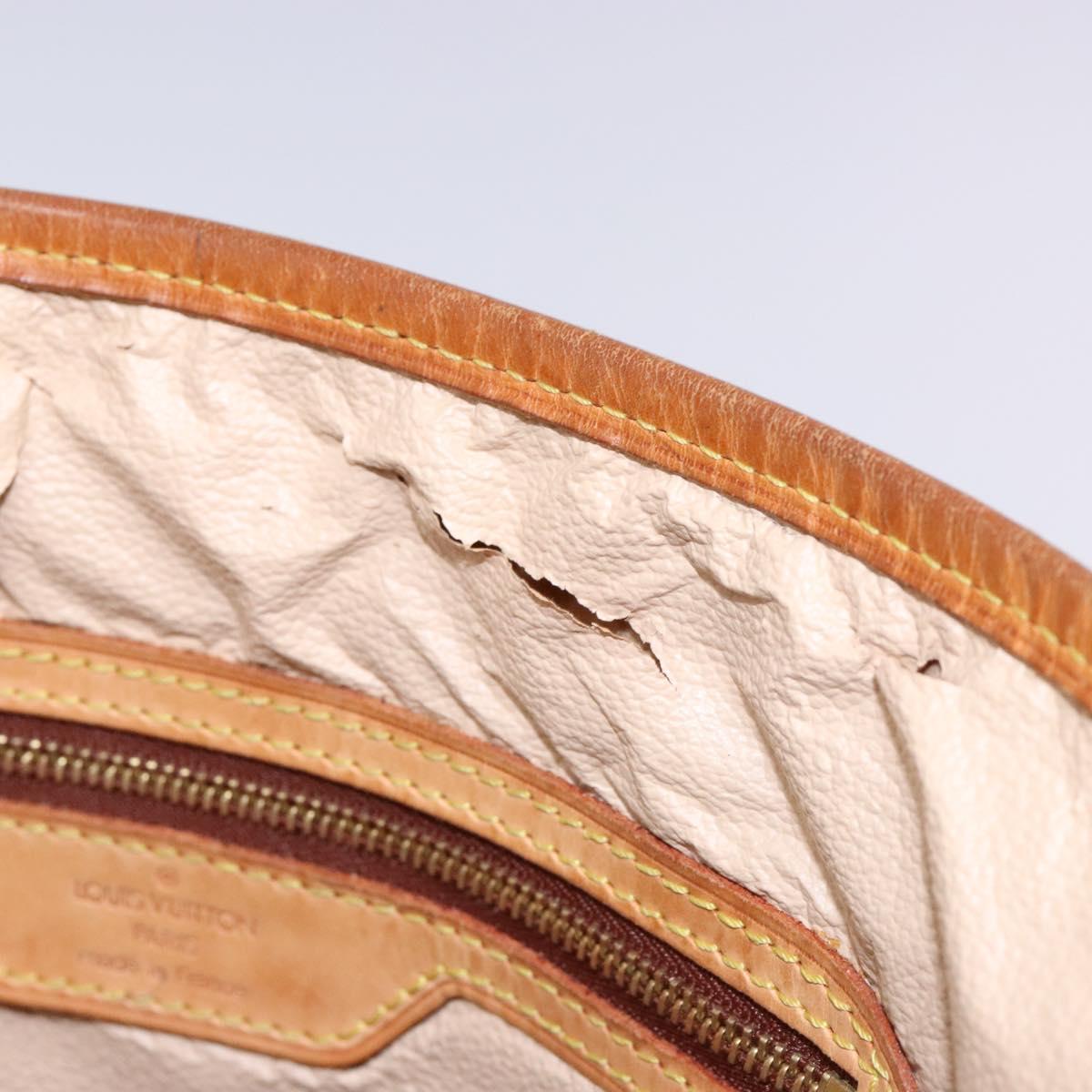 LOUIS VUITTON Monogram Bucket GM Shoulder Bag M42236 LV Auth 138786