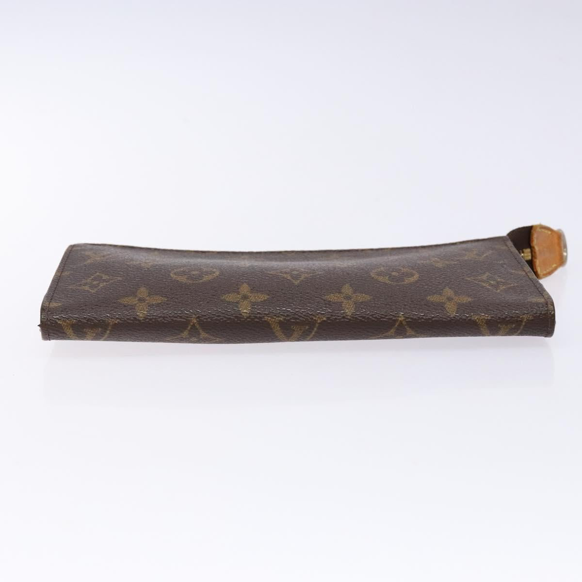 LOUIS VUITTON Monogram Bucket GM Accessory Pouch LV Auth 138787