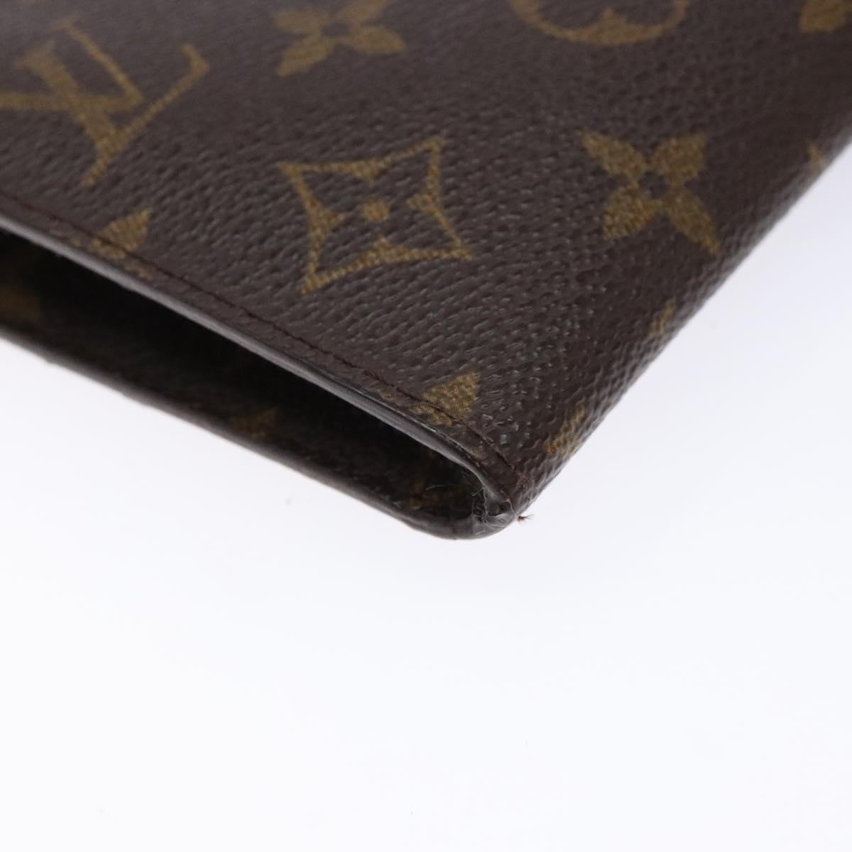 LOUIS VUITTON Monogram Bucket GM Accessory Pouch LV Auth 138787