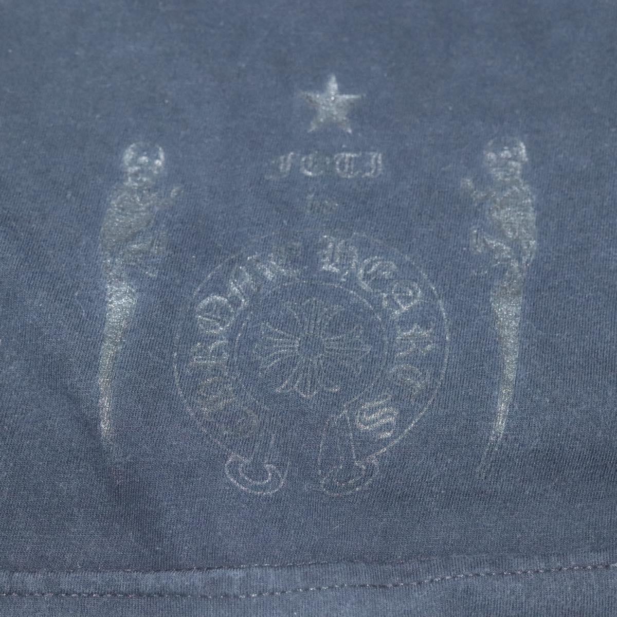 Chrome Hearts Short Sleeved T Shirt Cotton Black Auth 138883M