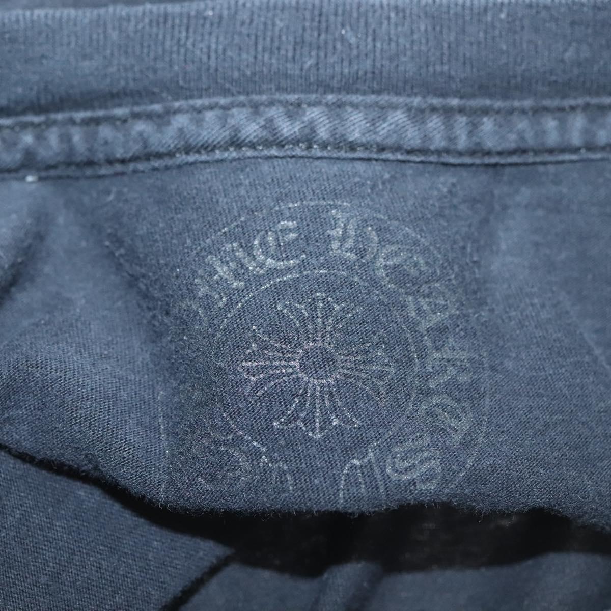 Chrome Hearts Short Sleeved T Shirt Cotton Black Auth 138883M