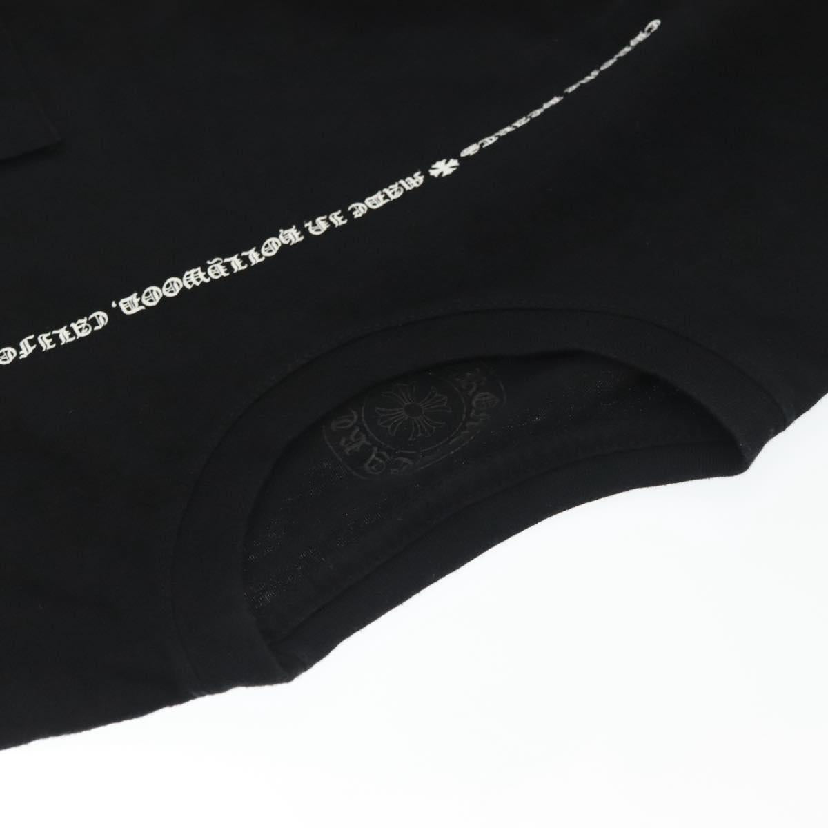 Chrome Hearts Long Sleeved T Shirt Cotton Black Auth 138886M