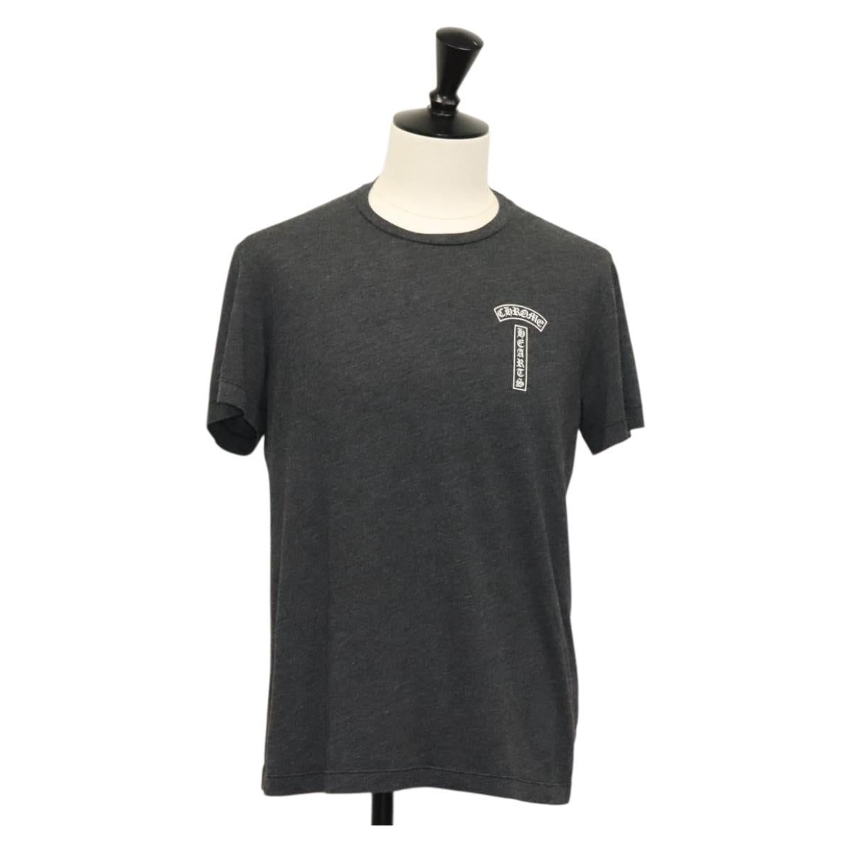 Chrome Hearts TShirt Shirt Cotton Gray Auth 138887M