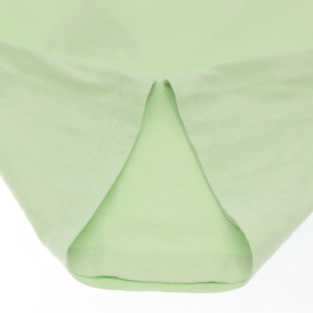 Chrome Hearts Short Sleeved T Shirt Cotton LIme Green Auth 138888M