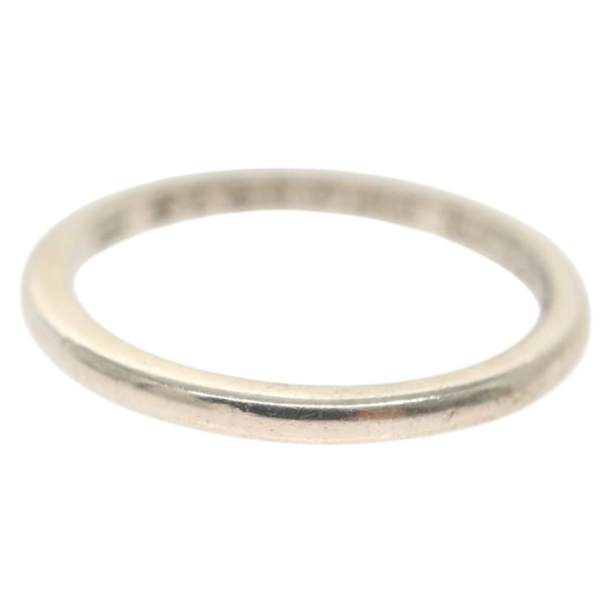 Chrome Hearts Bubble Gum Wedding Ring Ag925 Silver Auth 138892M