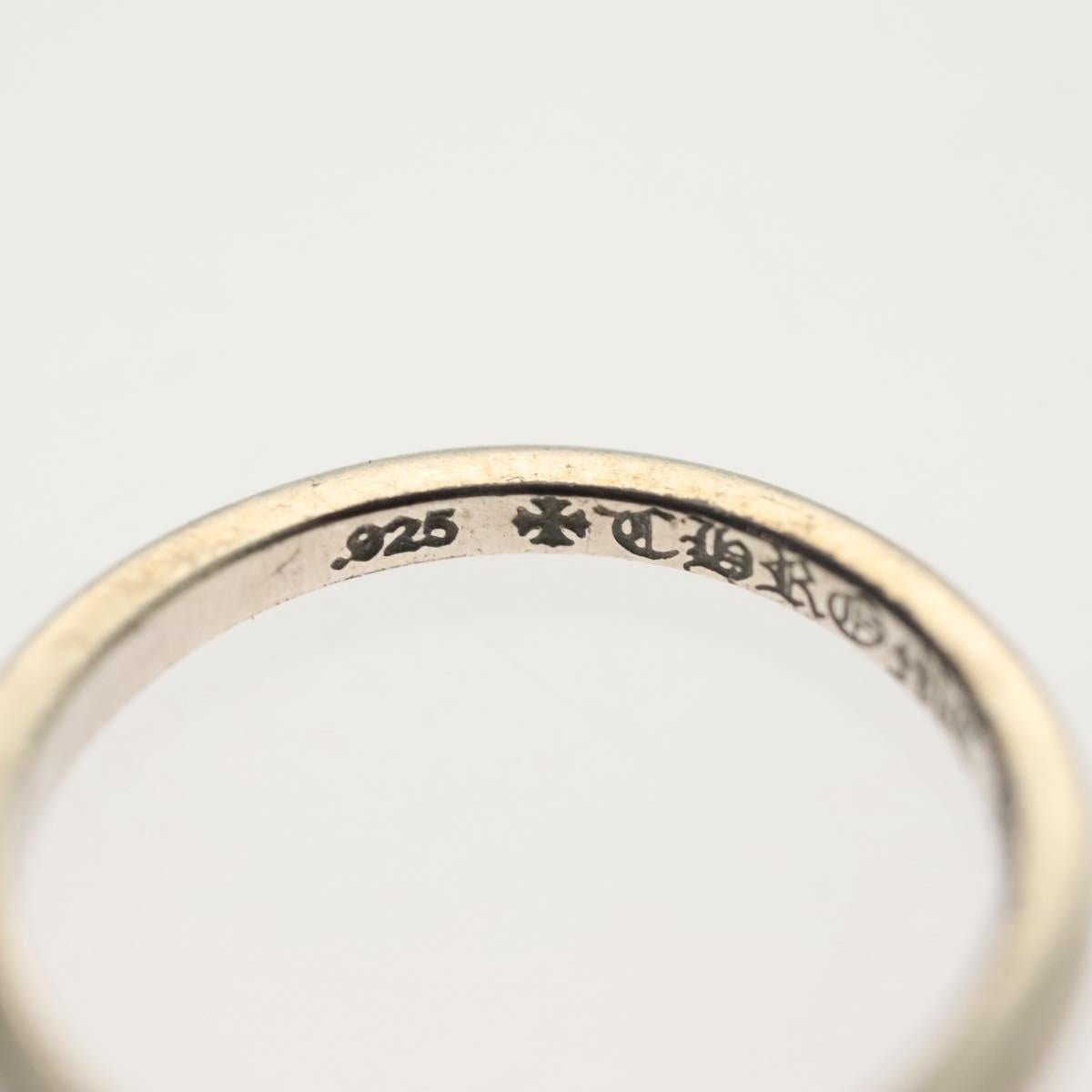Chrome Hearts Bubble Gum Wedding Ring Ag925 Silver Auth 138892M