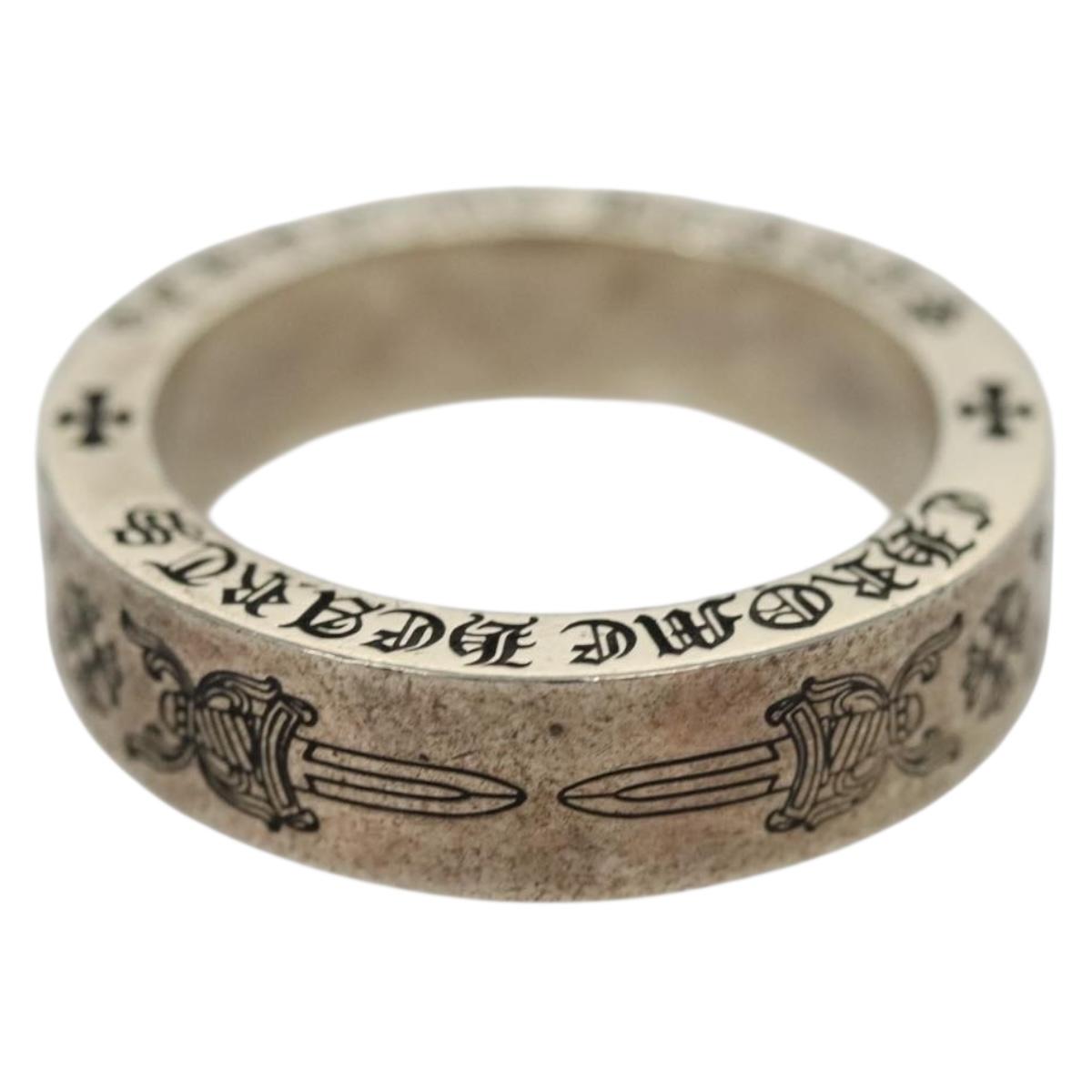 Chrome Hearts Spacer Dagger Ring Ag925 Silver Auth 138898M