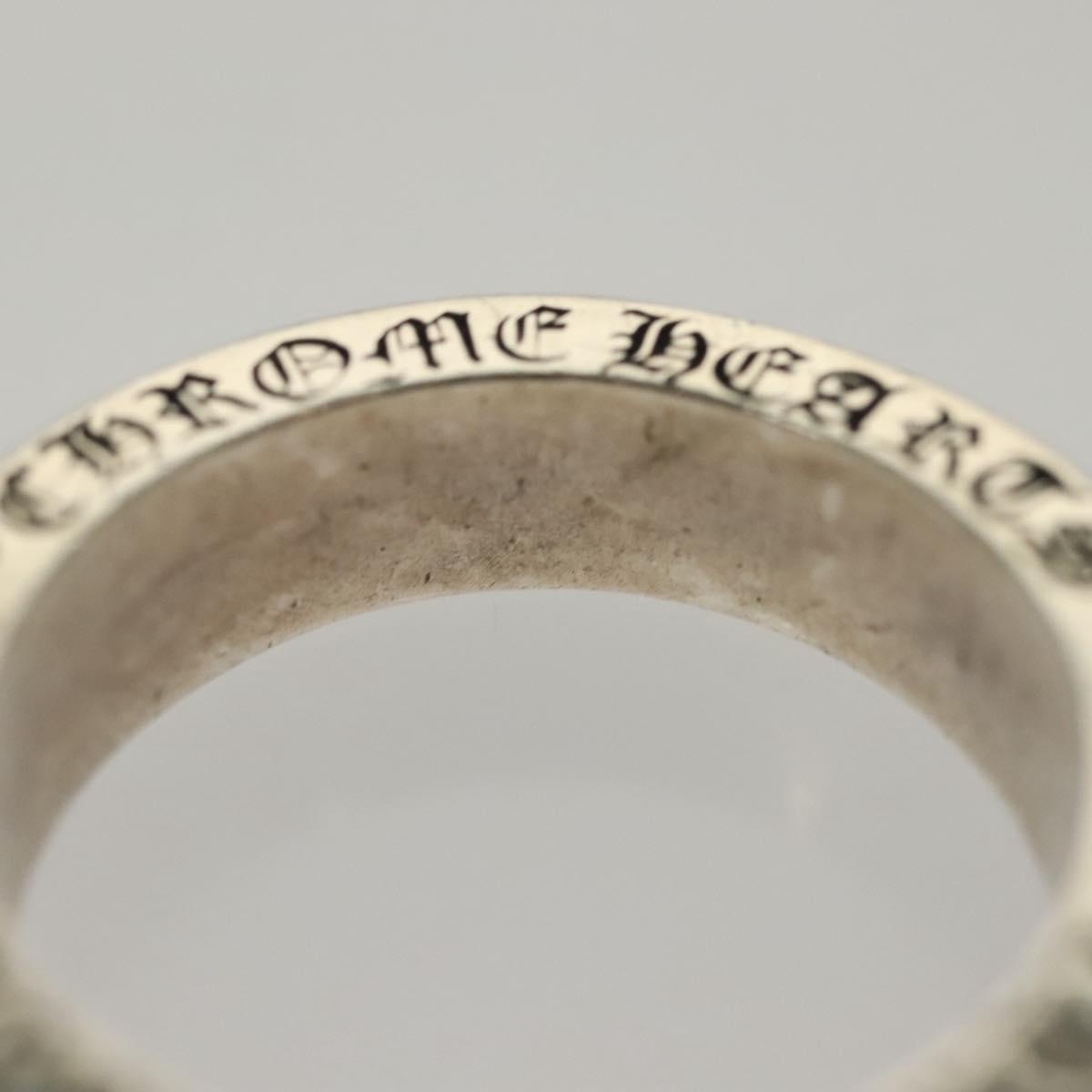 Chrome Hearts Spacer Dagger Ring Ag925 Silver Auth 138898M
