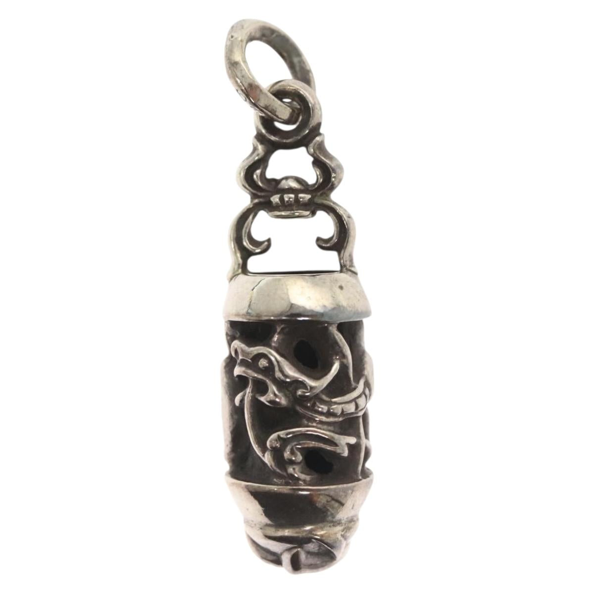 Chrome Hearts Celtic Roller Top Necklace Ag925 Silver Auth 138903M