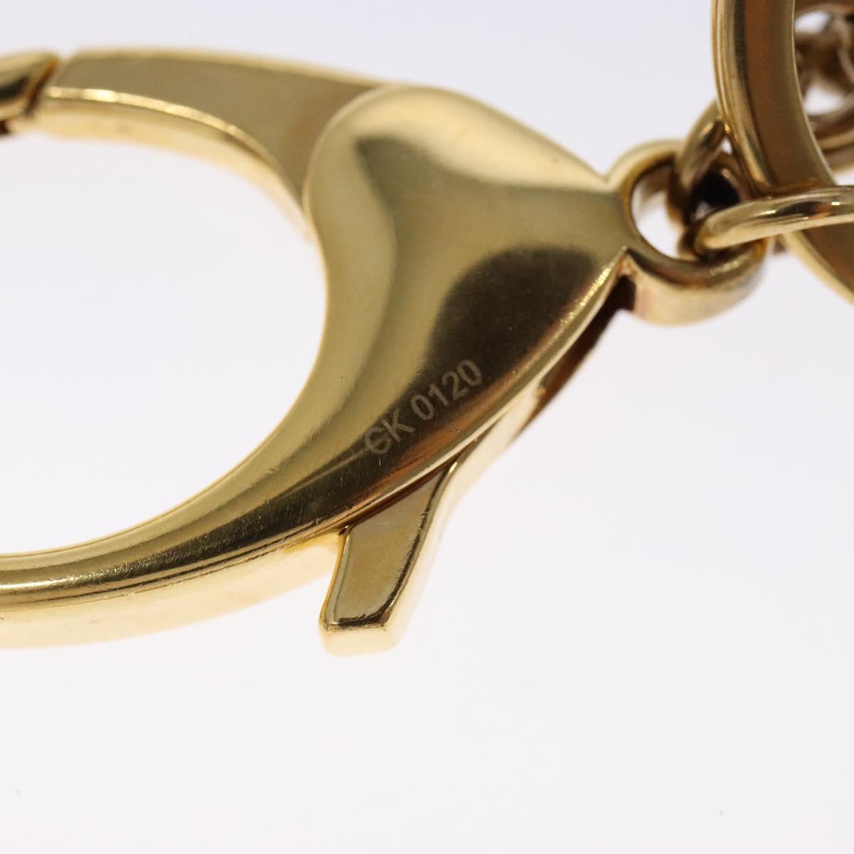 LOUIS VUITTON Porte Cles Marina Charm plastic Gold M66141 LV Auth 138908V