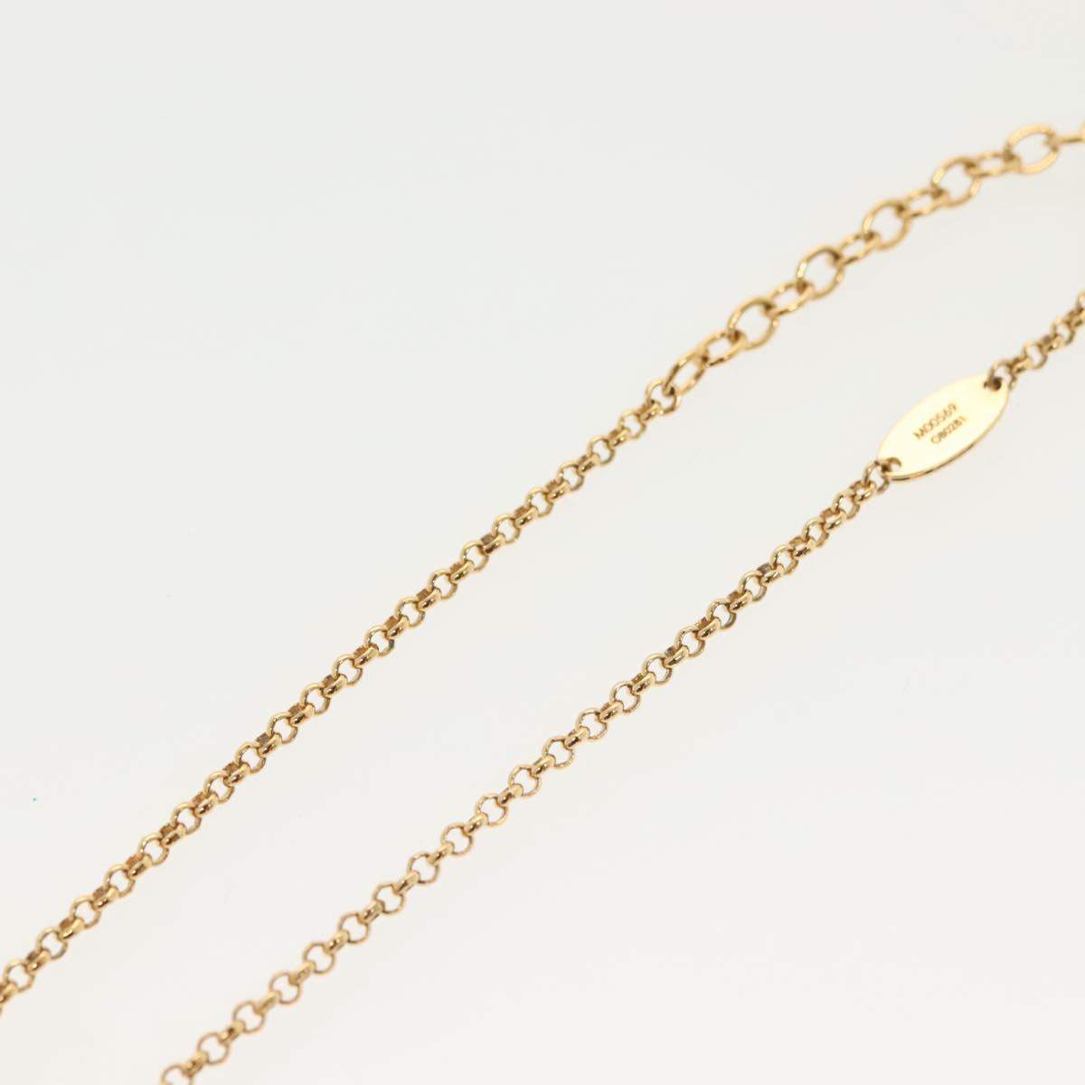 LOUIS VUITTON Collier LV Tribute Necklace metal Gold M00569 LV Auth 138912