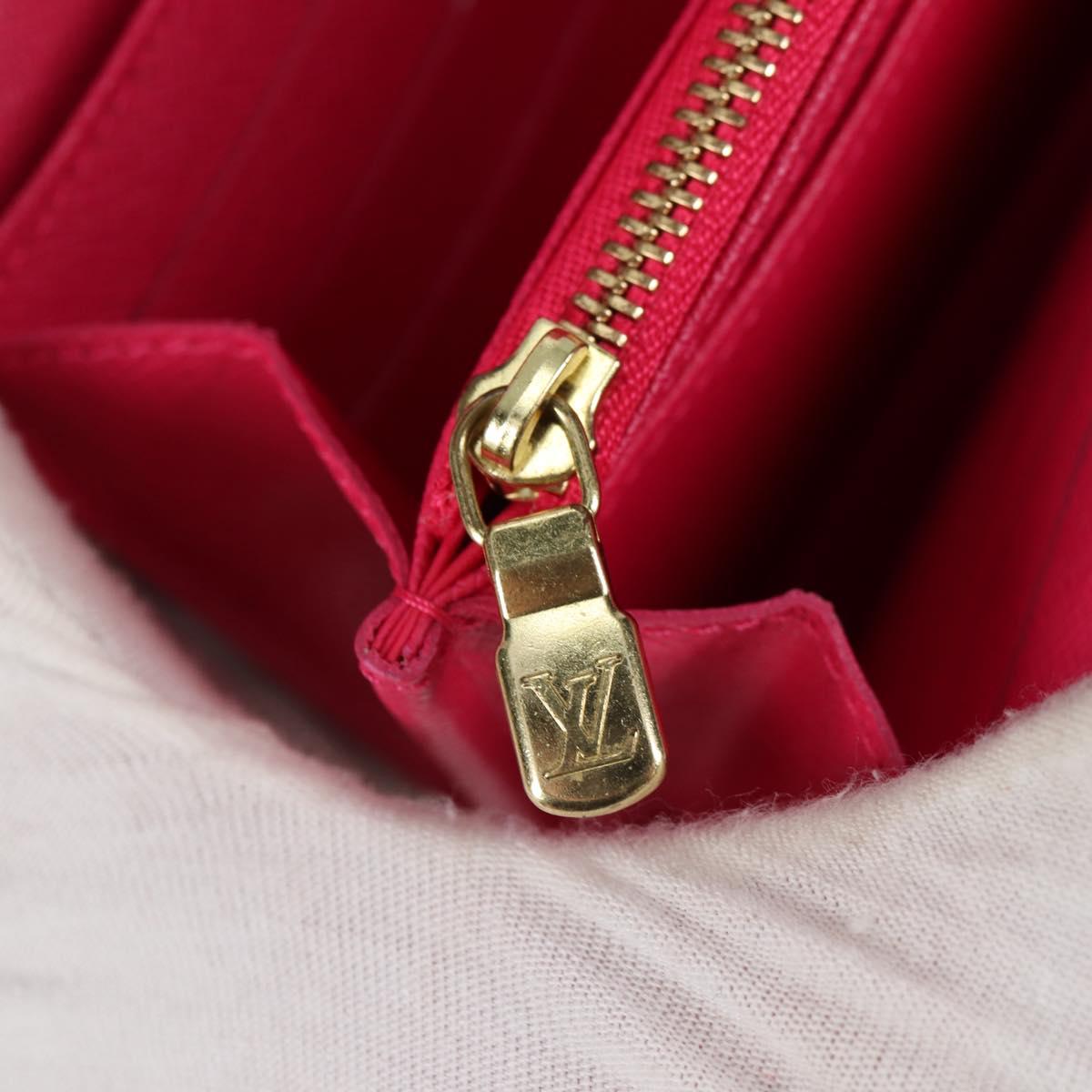 LOUIS VUITTON Multicolor Portefeiulle Sarah Wallet Black M60668 LV Auth 138922V