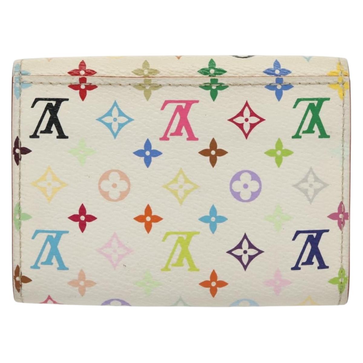LOUIS VUITTON Monogram Multicolor Anvelop Cult De Vuitto M66557 LV Auth 138924