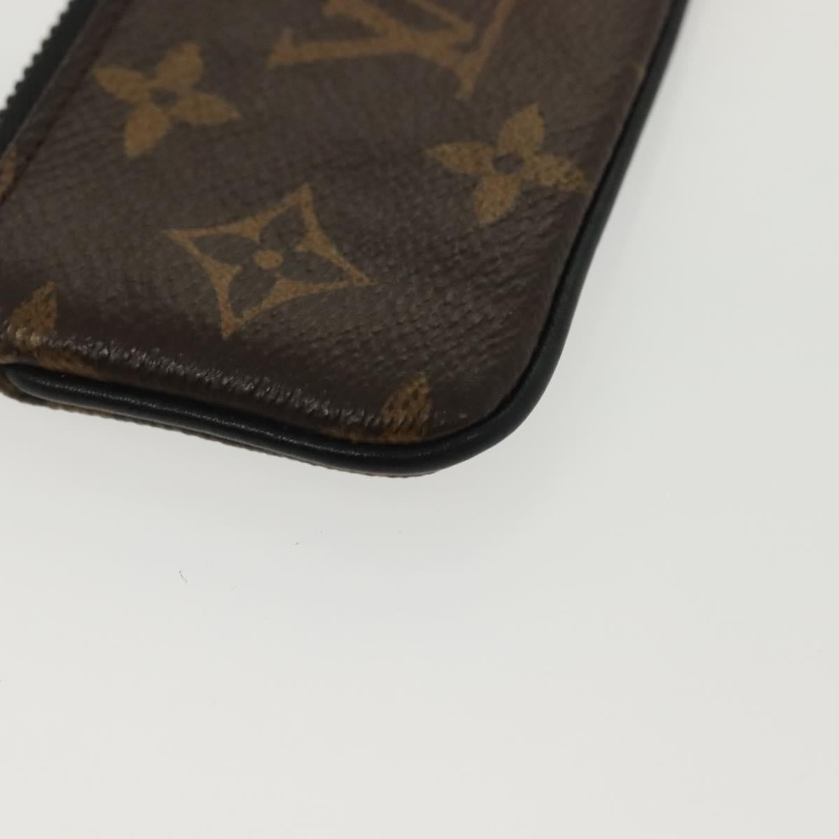 LOUIS VUITTON Monogram Solar Powered Ray Pochette Cles M44487 LV Auth 138926