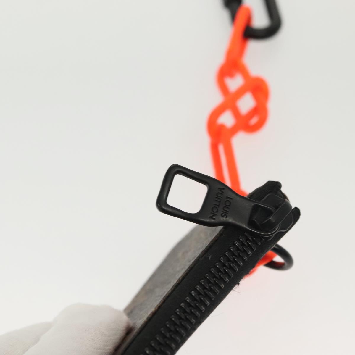 LOUIS VUITTON Monogram Solar Powered Ray Pochette Cles M44487 LV Auth 138926