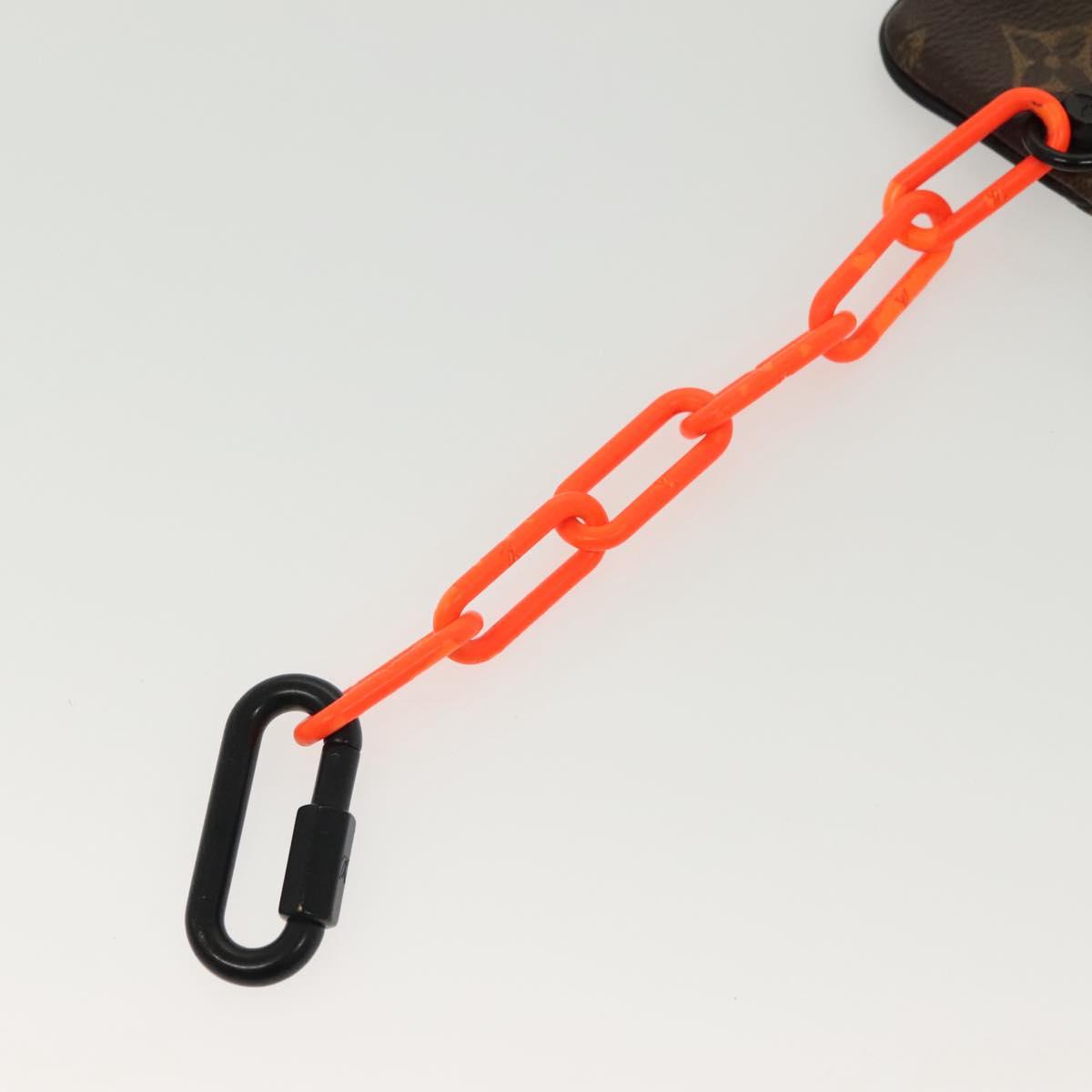 LOUIS VUITTON Monogram Solar Powered Ray Pochette Cles M44487 LV Auth 138926