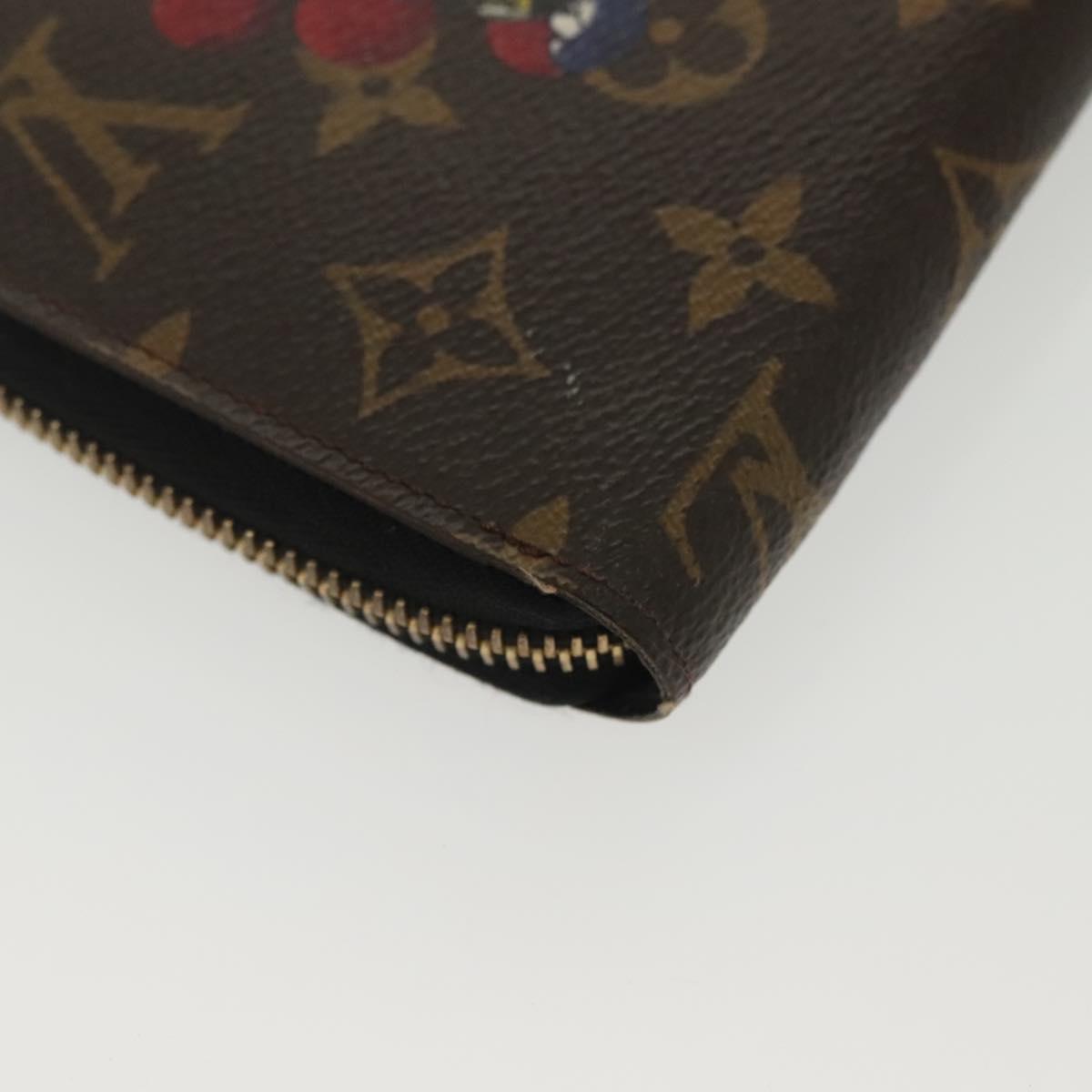 LOUIS VUITTON Kansai Yamamoto Collaboration Zippy Wallet M67249 LV Auth 138928