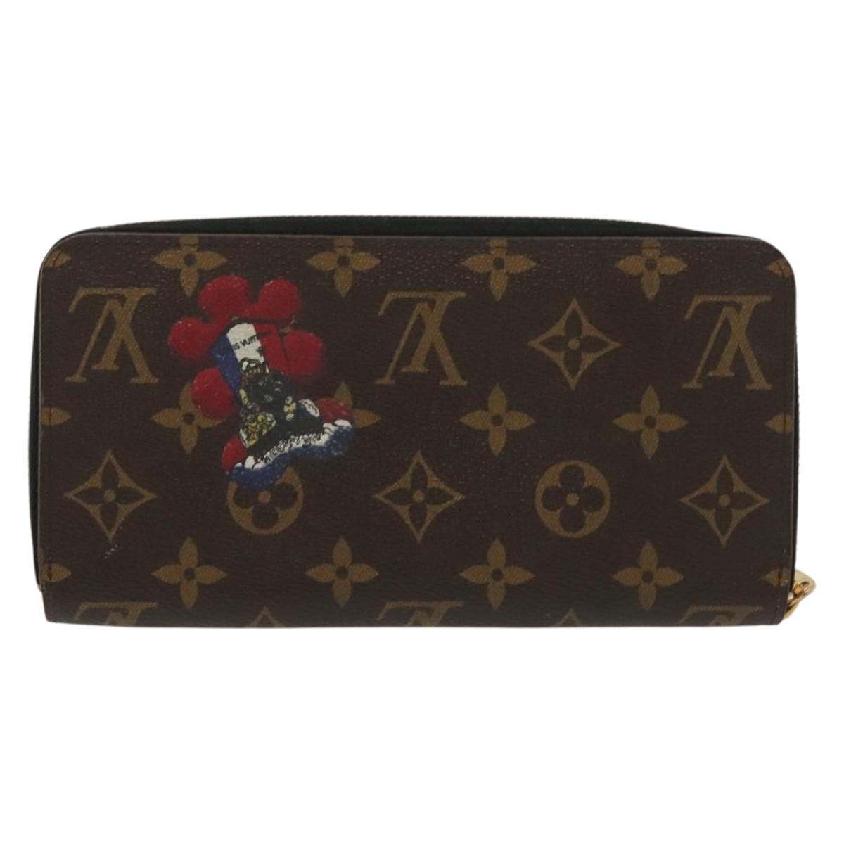 LOUIS VUITTON Kansai Yamamoto Collaboration Zippy Wallet M67249 LV Auth 138928