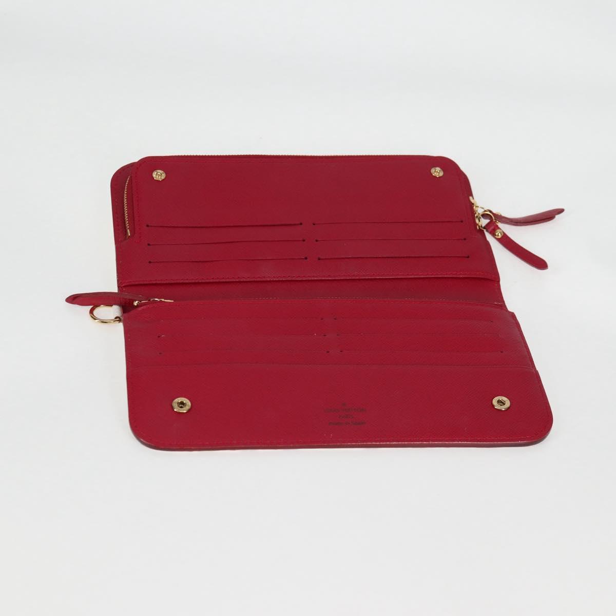 LOUIS VUITTON Multicolor PortefeuilleInsolite Wallet White M93750 Auth 138930V