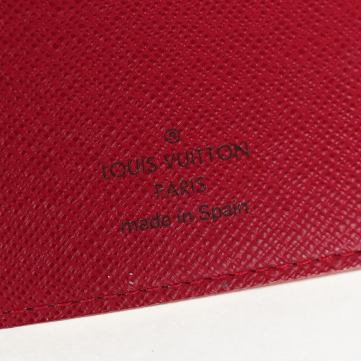 LOUIS VUITTON Multicolor PortefeuilleInsolite Wallet White M93750 Auth 138930V