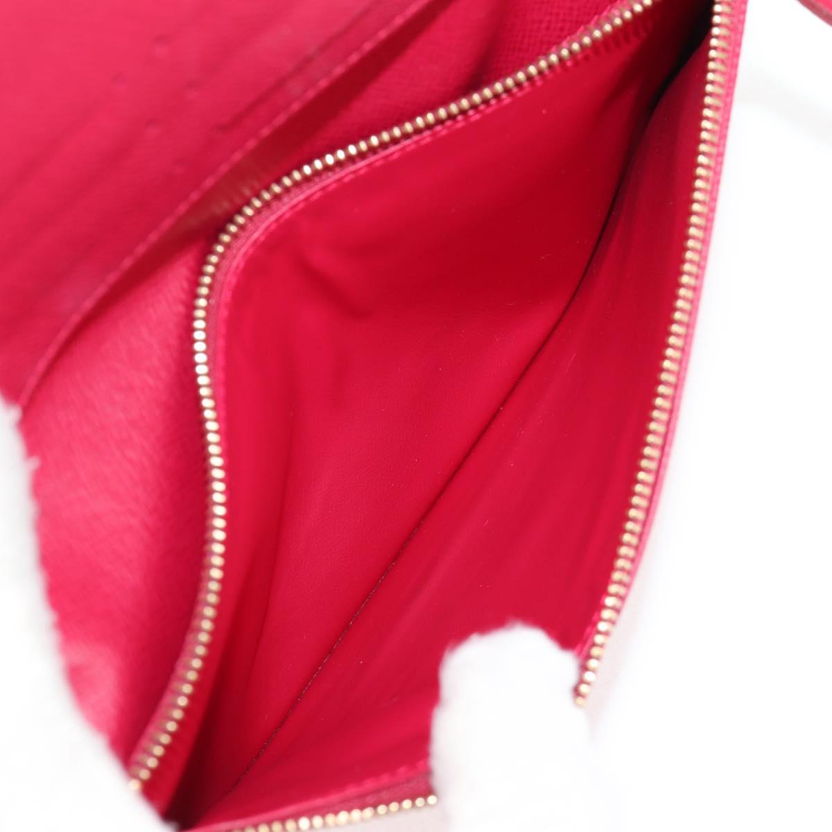 LOUIS VUITTON Multicolor PortefeuilleInsolite Wallet White M93750 Auth 138930V