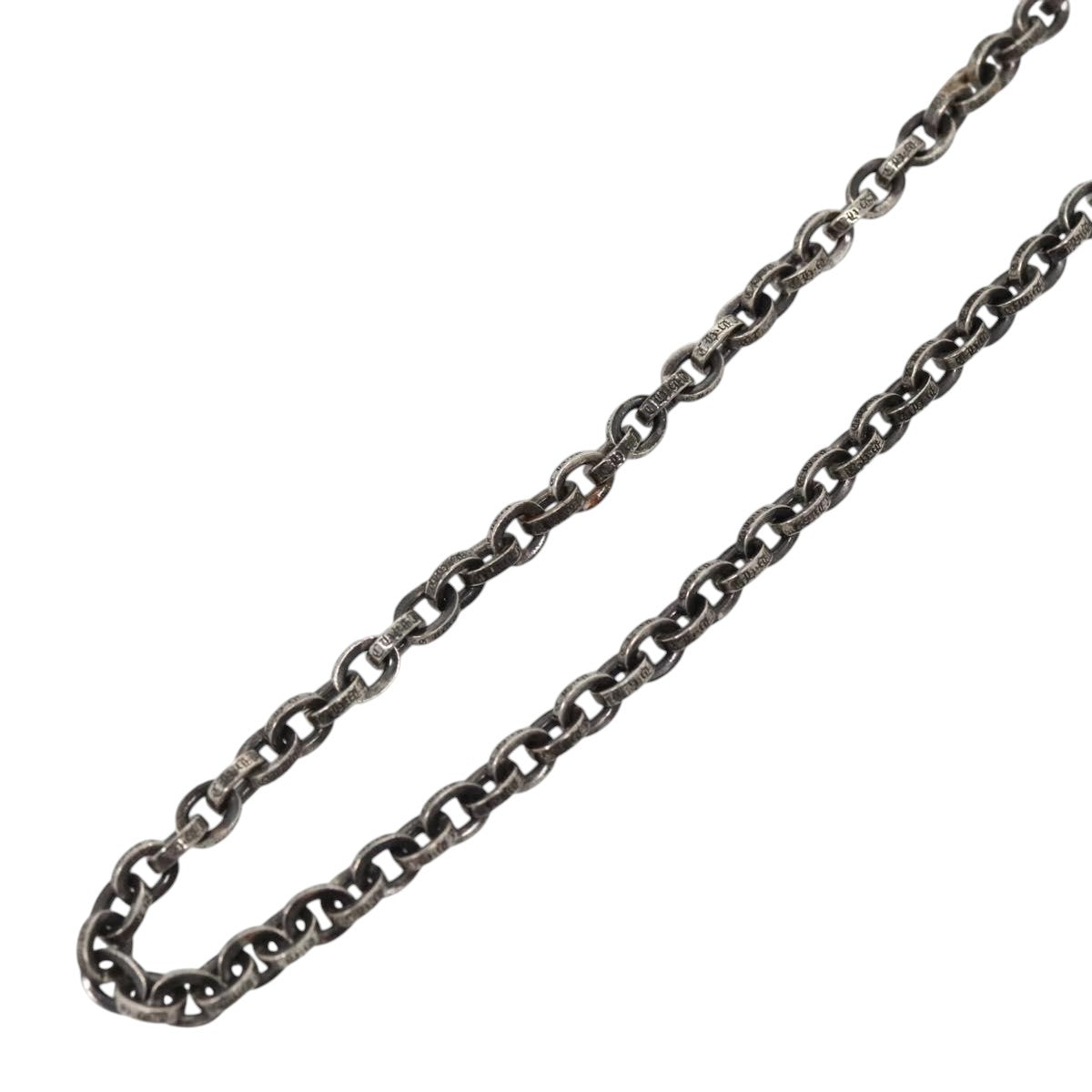 Chrome Hearts Paper Chain Necklace Ag925 Silver Auth 138945M