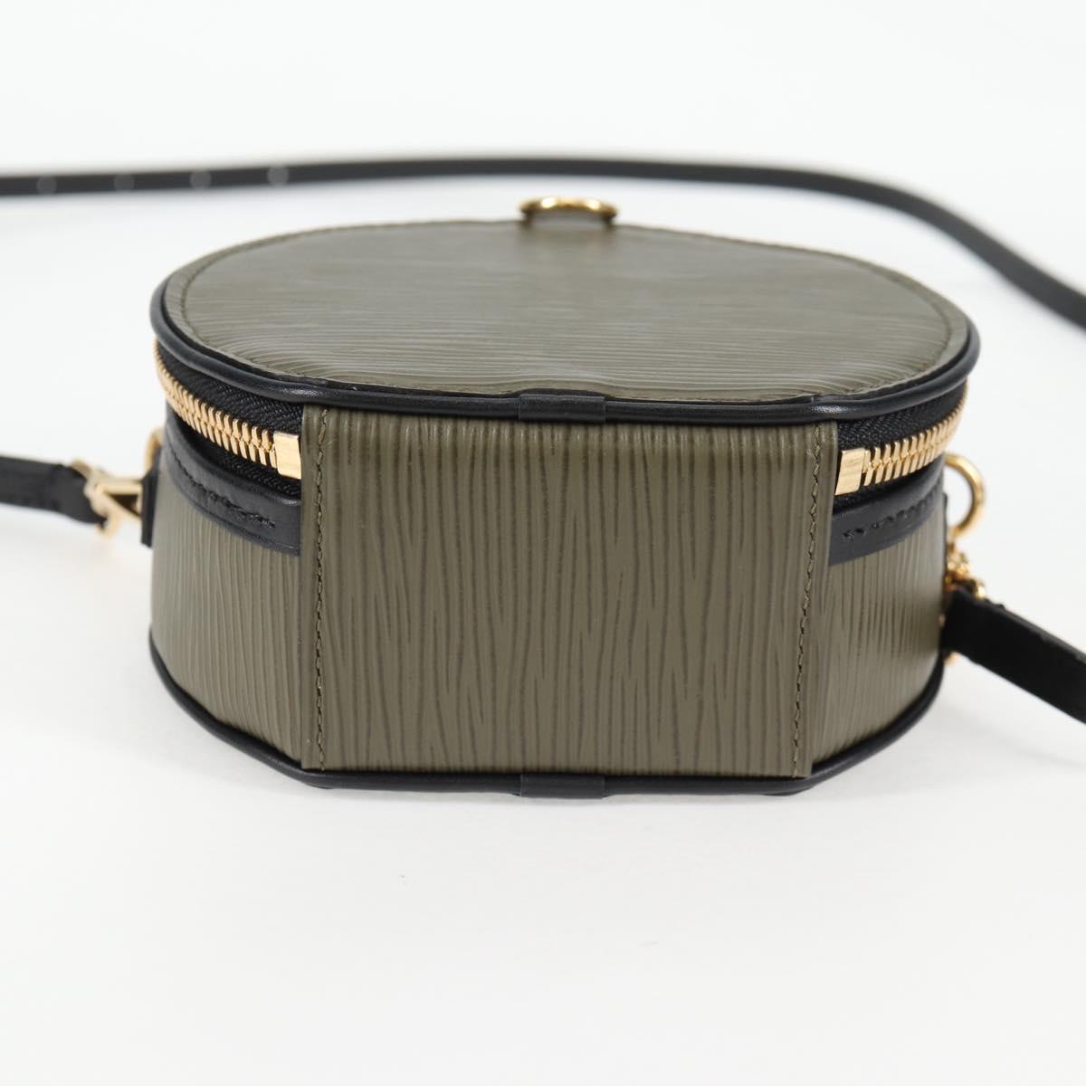 LOUIS VUITTON Epi Mini Boite Chapeau Shoulder Bag Khaki R96001 LV Auth 138954SM