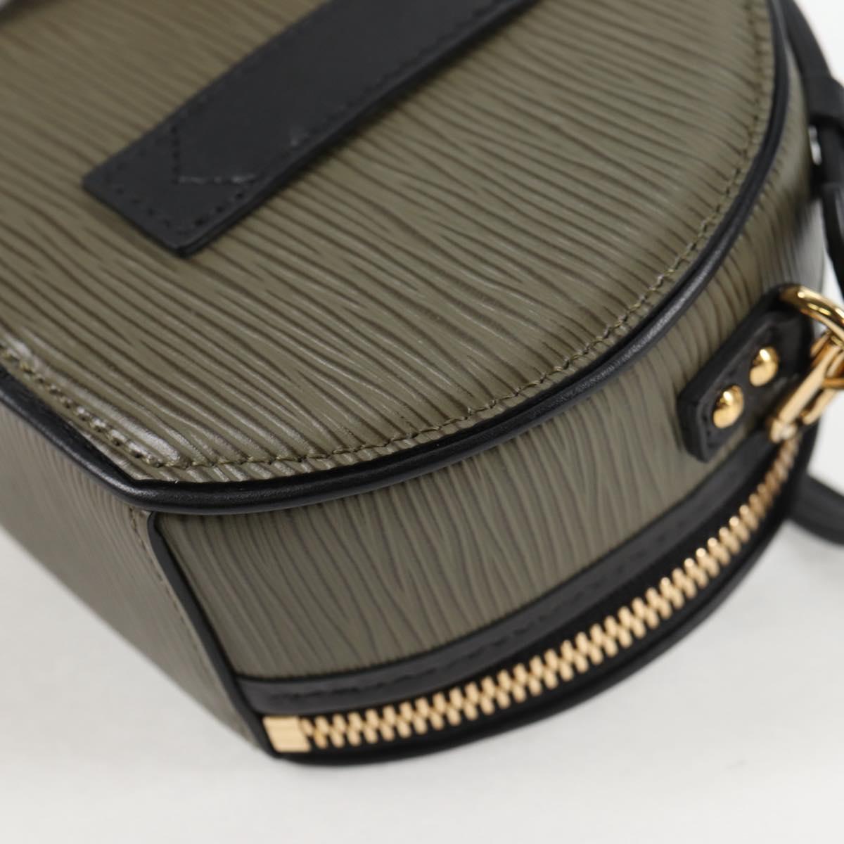 LOUIS VUITTON Epi Mini Boite Chapeau Shoulder Bag Khaki R96001 LV Auth 138954SM
