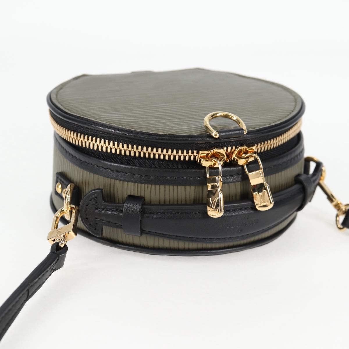 LOUIS VUITTON Epi Mini Boite Chapeau Shoulder Bag Khaki R96001 LV Auth 138954SM