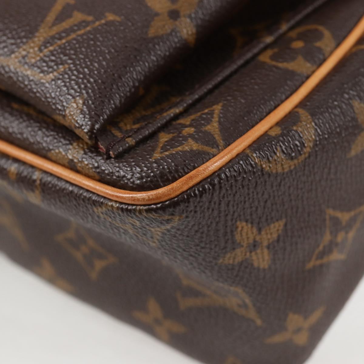 LOUIS VUITTON Monogram Viva Cite PM Shoulder Bag M51165 LV Auth 138955A