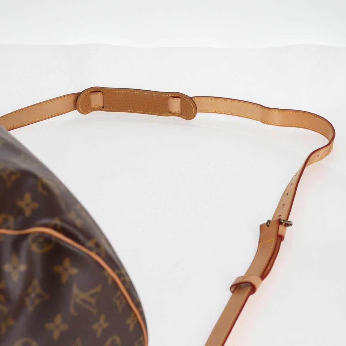 LOUIS VUITTON Monogram Keepall Bandouliere 55 Boston Bag M41414 LV Auth 138960A