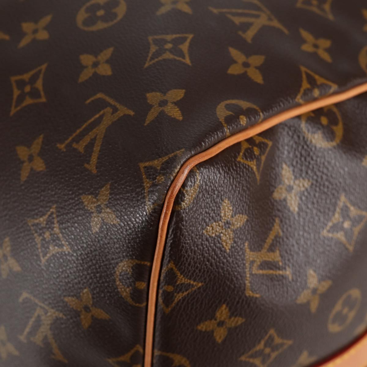 LOUIS VUITTON Monogram Keepall Bandouliere 55 Boston Bag M41414 LV Auth 138960A