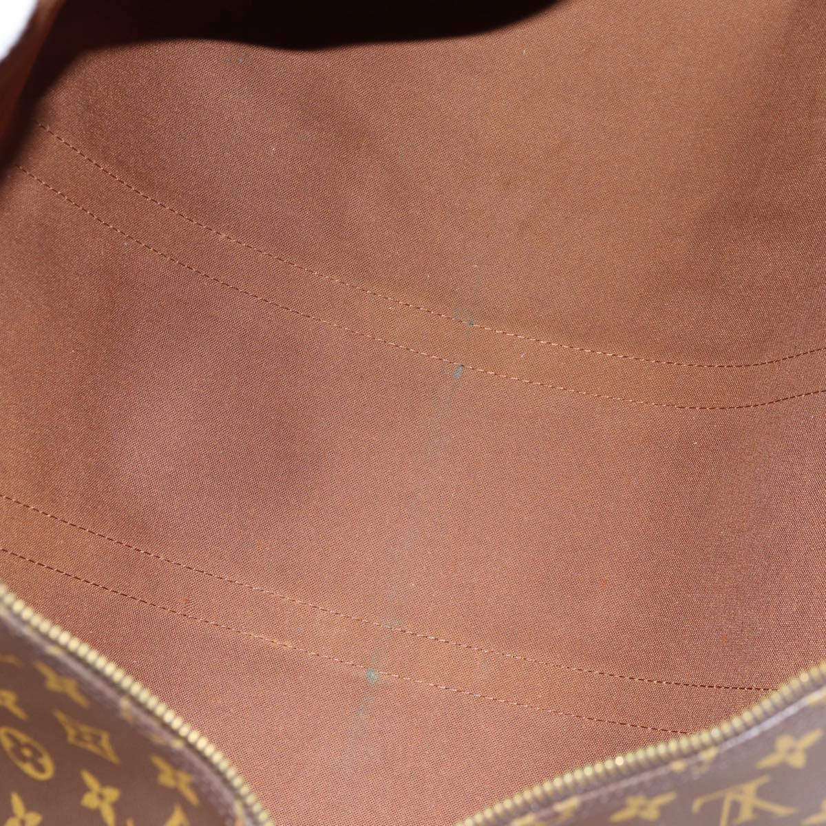 LOUIS VUITTON Monogram Keepall Bandouliere 55 Boston Bag M41414 LV Auth 138960A