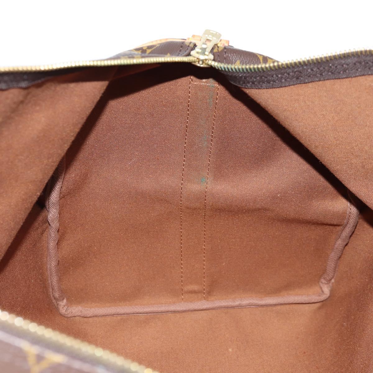 LOUIS VUITTON Monogram Keepall Bandouliere 55 Boston Bag M41414 LV Auth 138960A