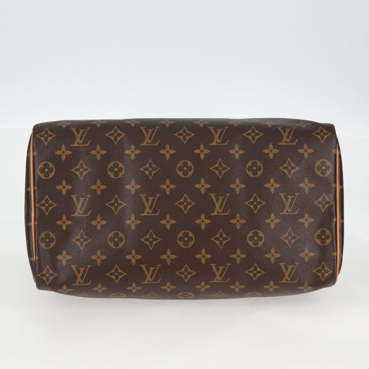 LOUIS VUITTON Monogram Speedy 35 Hand Bag M41524 LV Auth 138963A
