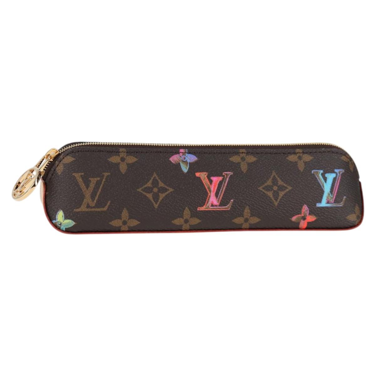 LOUIS VUITTON Monogram Trousse Elizabeth Pen Case GI0907 LV Auth 138966A