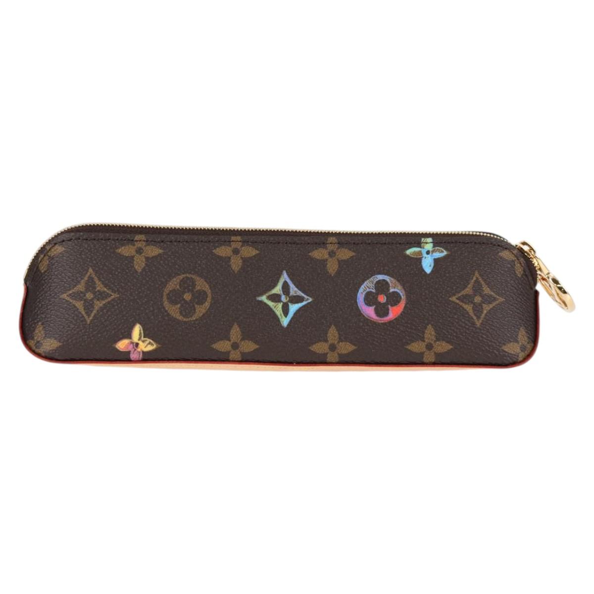 LOUIS VUITTON Monogram Trousse Elizabeth Pen Case GI0907 LV Auth 138966A