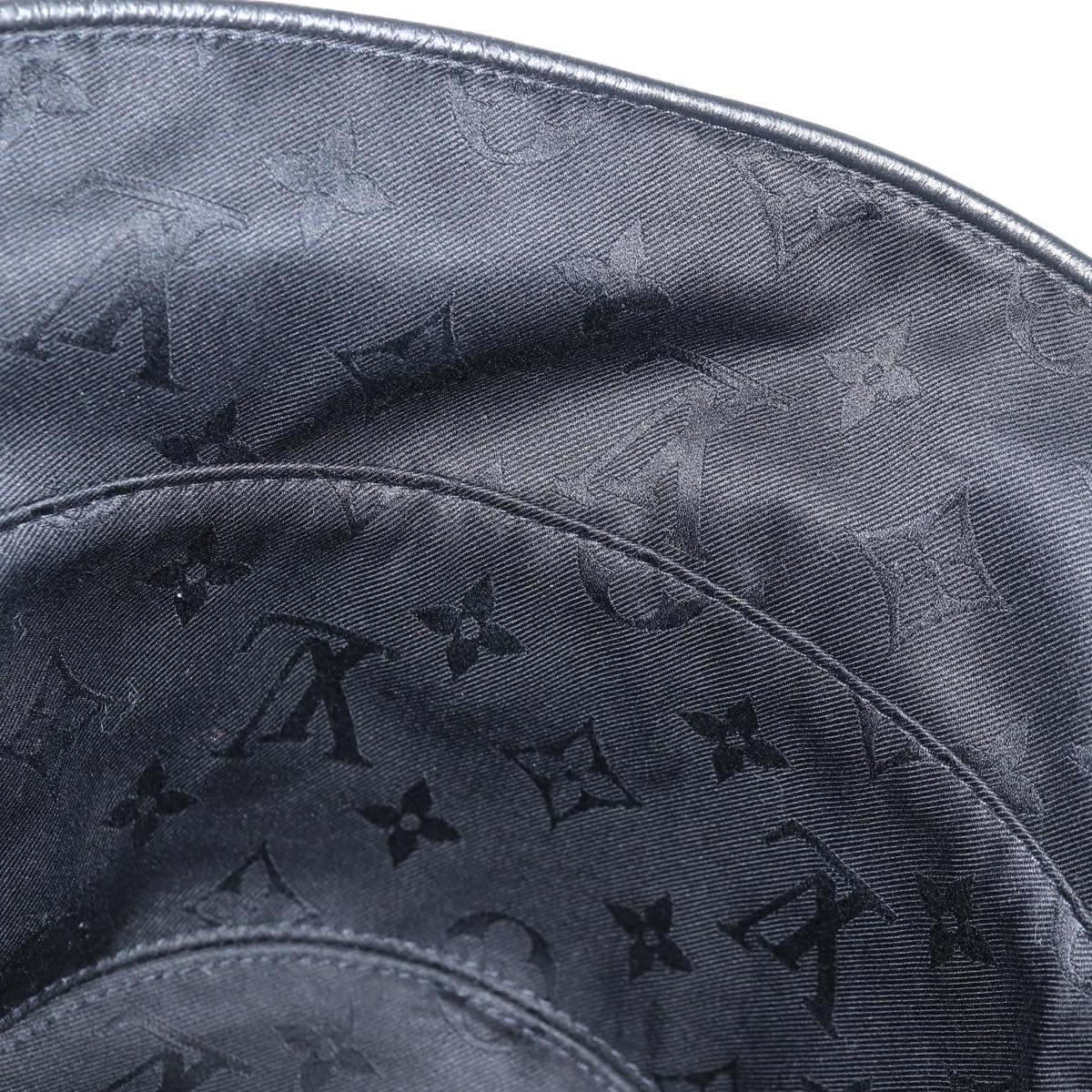 LOUIS VUITTON LVxYK Reversible Chapeau Infinity Hat Black M7072S Auth 138968SAM