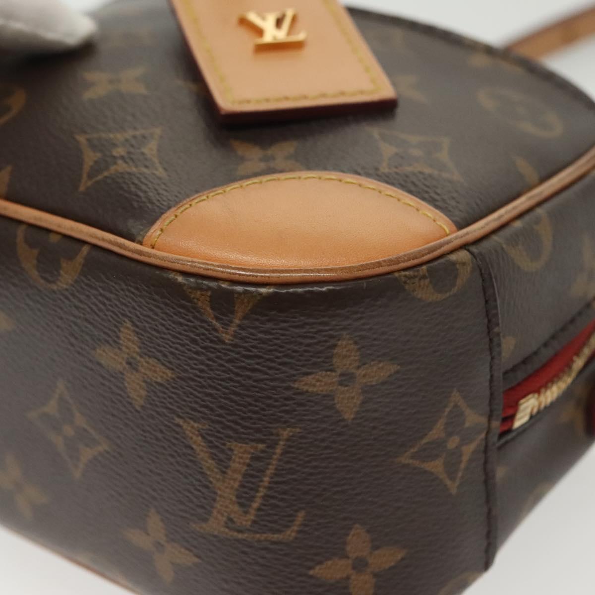LOUIS VUITTON Monogram Deauville MINI Shoulder Bag M45528 LV Auth 138969