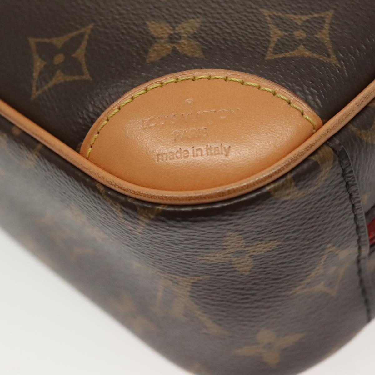 LOUIS VUITTON Monogram Deauville MINI Shoulder Bag M45528 LV Auth 138969