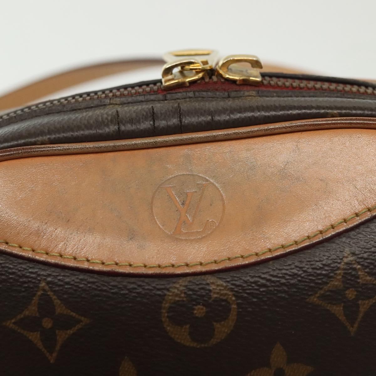 LOUIS VUITTON Monogram Deauville MINI Shoulder Bag M45528 LV Auth 138969