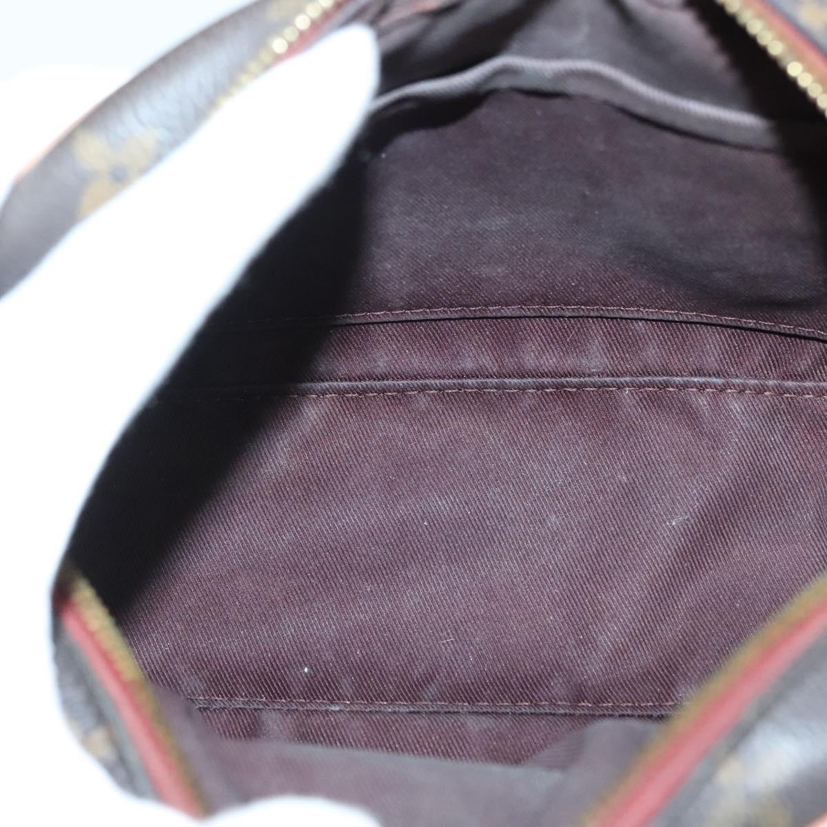 LOUIS VUITTON Monogram Deauville MINI Shoulder Bag M45528 LV Auth 138969