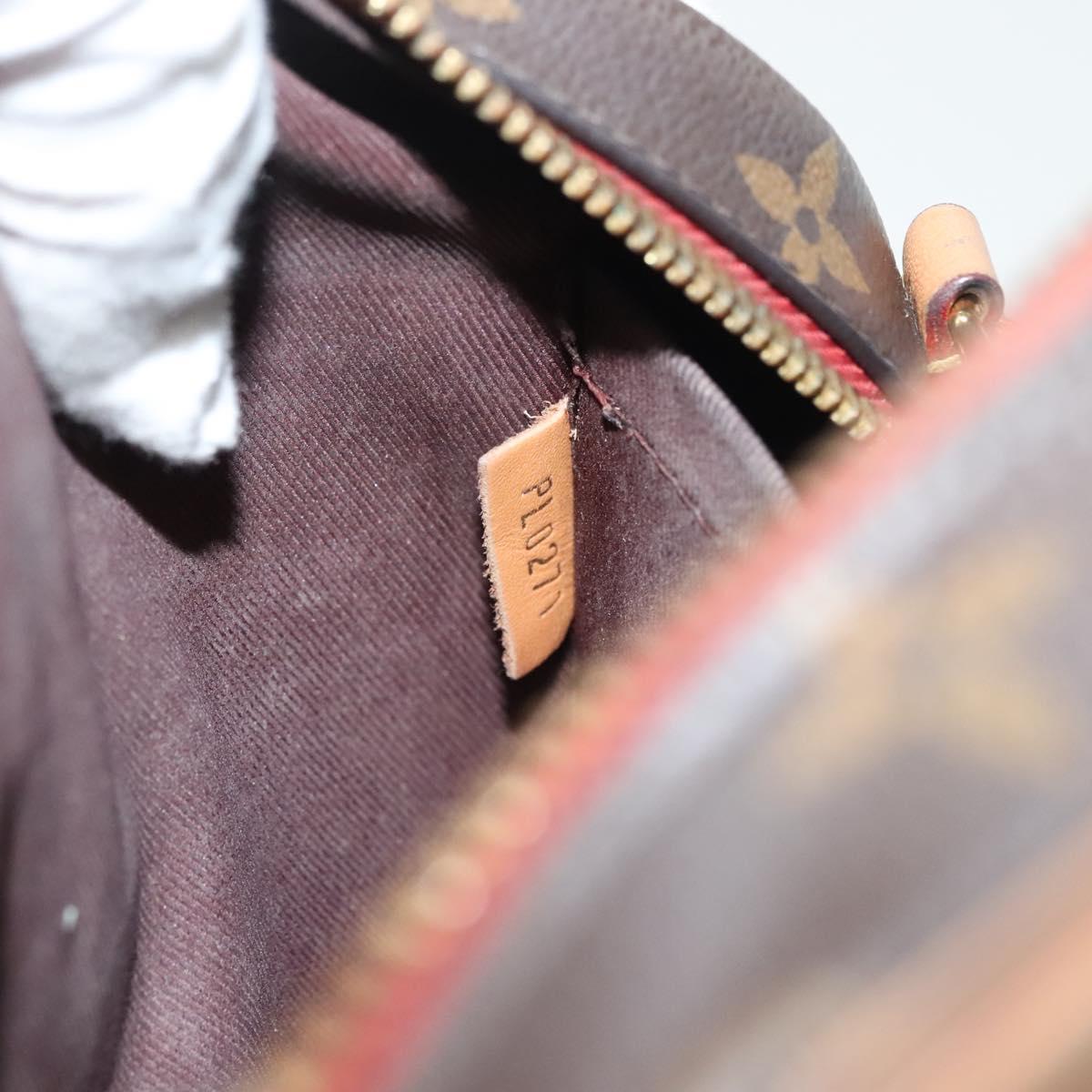 LOUIS VUITTON Monogram Deauville MINI Shoulder Bag M45528 LV Auth 138969