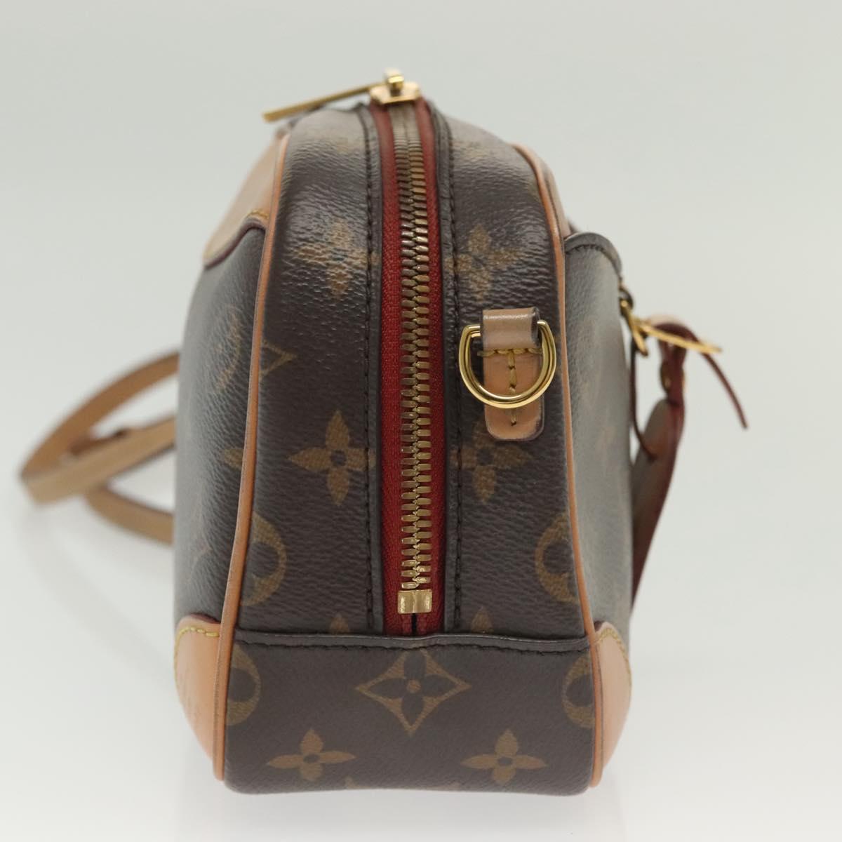 LOUIS VUITTON Monogram Deauville MINI Shoulder Bag M45528 LV Auth 138969