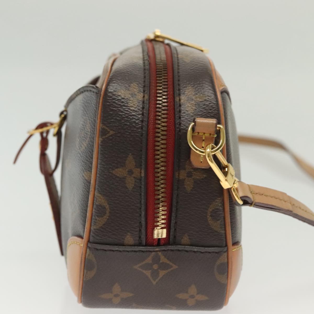 LOUIS VUITTON Monogram Deauville MINI Shoulder Bag M45528 LV Auth 138969