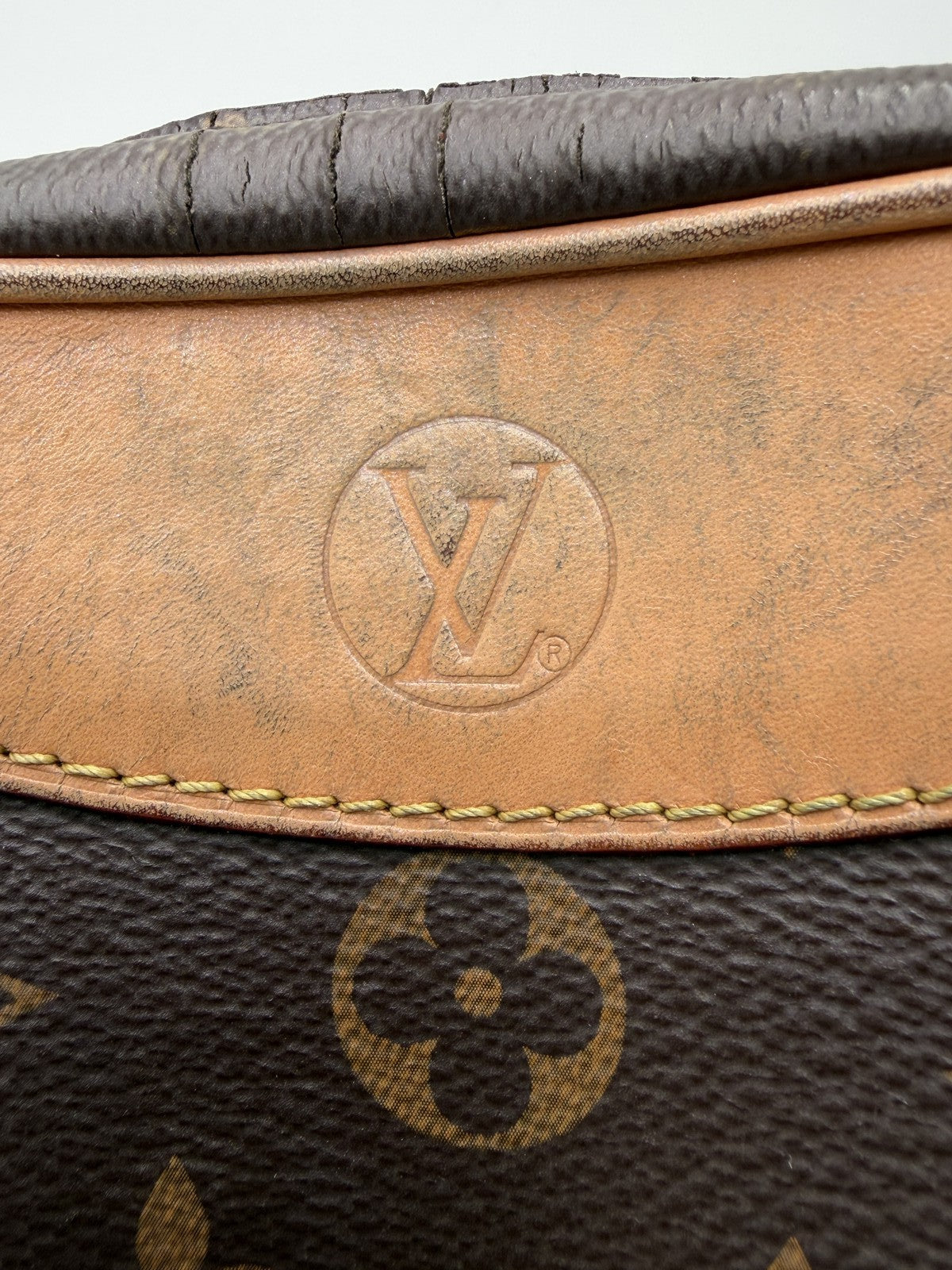LOUIS VUITTON Monogram Deauville MINI Shoulder Bag M45528 LV Auth 138969